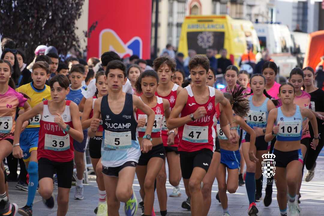 41 edición de la Carrera Urbana de Fin de Año de Moguer. Fuente: Facebook Ayto. Moguer