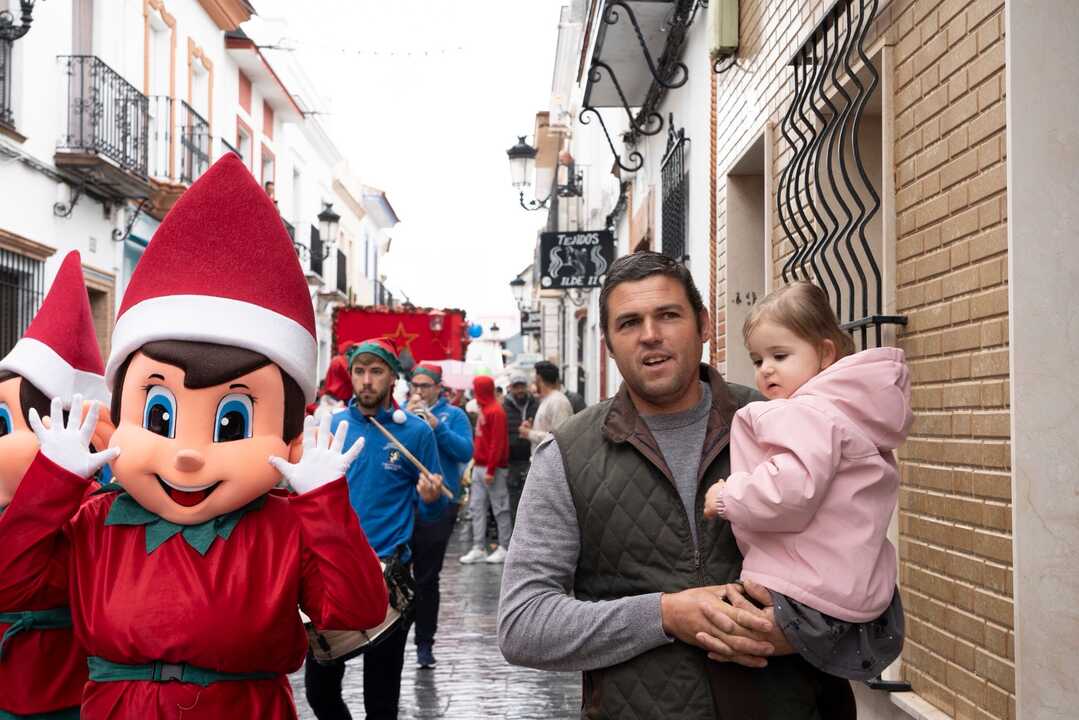 Visita de Papá Noel en Almonte. Fuente: Facebook Ayto. Almonte
