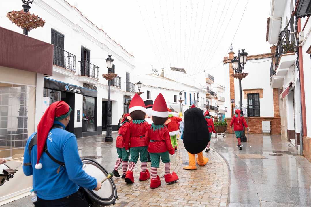 Visita de Papá Noel en Almonte. Fuente: Facebook Ayto. Almonte