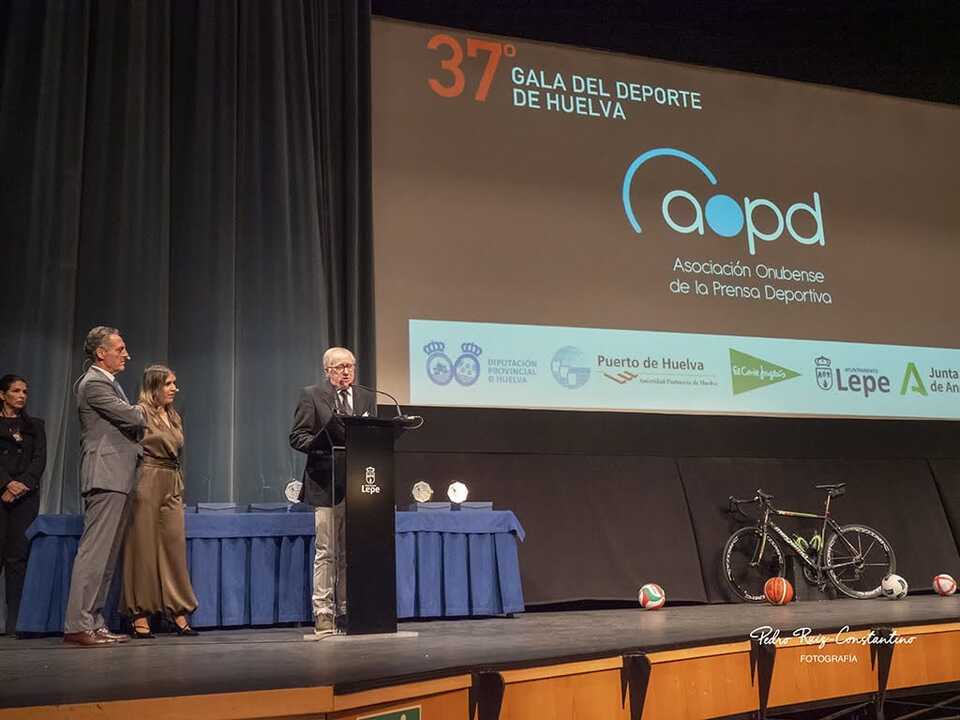37 Gala del Deporte de Huelva. Fuente: Pedro Ruiz Constantino