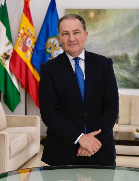 David Toscano, presidente de la Diputación de Huelva. Fuente: Diputación de Huelva