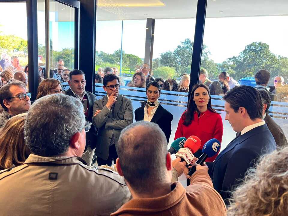Otro de los momentos de la inauguración
