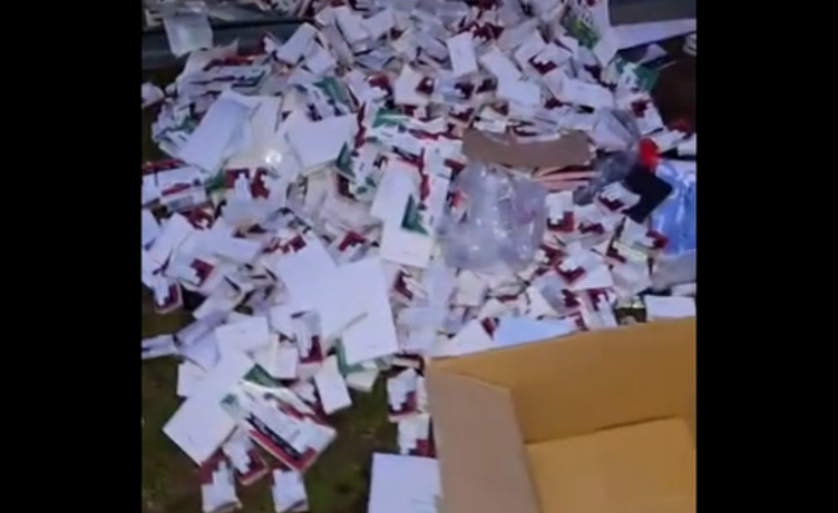 Así se ha encontrado la caja fuerte en Cala