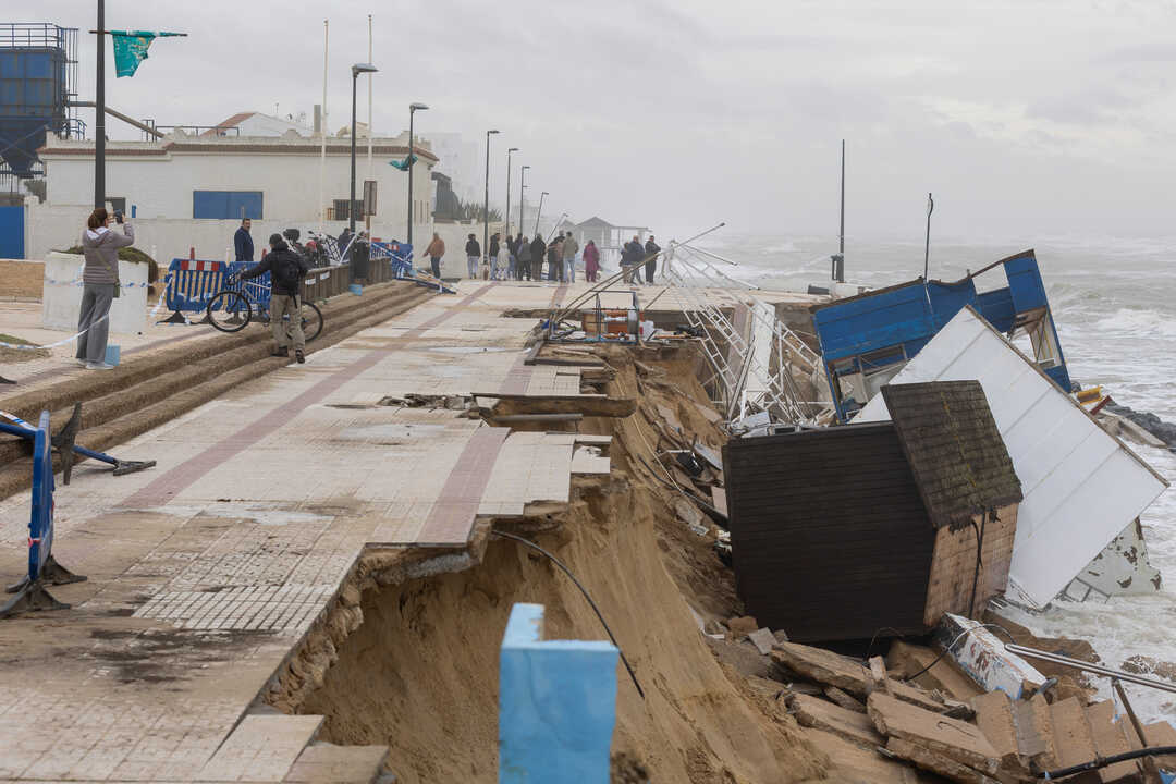 Situación del paseo de Matalascañas
