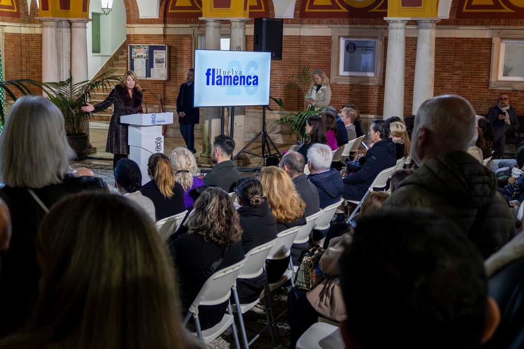 Presentación de Huelva Flamenca 2026. Fuente: Ayto. Huelva