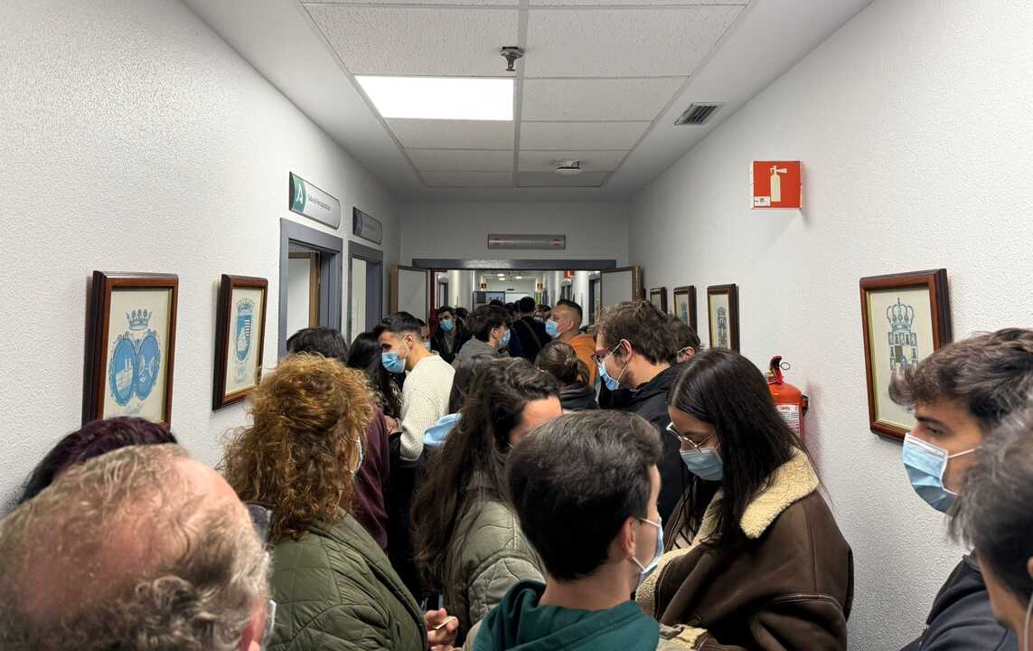 Colas para donar sangre en Huelva
