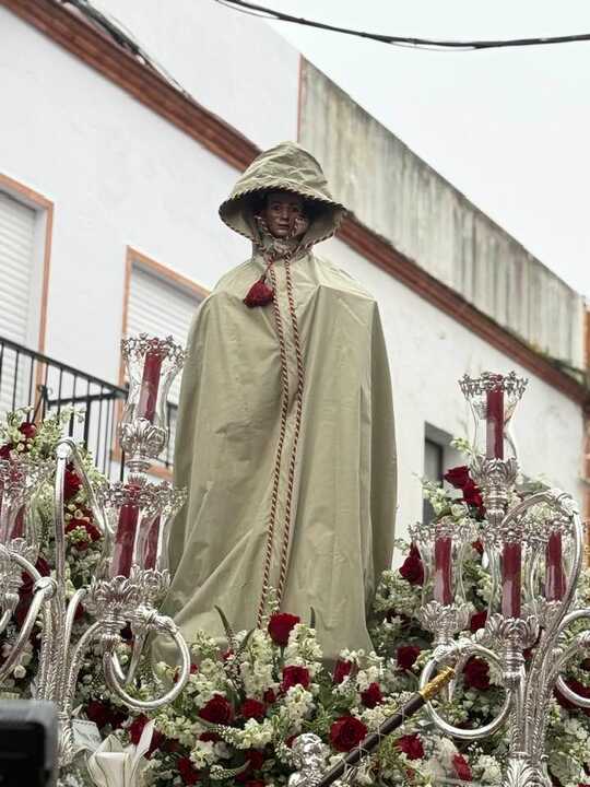Procesión de San Vicente Mártir en Lucena del Puerto. Fuente: Facebook Ayto. Lucena