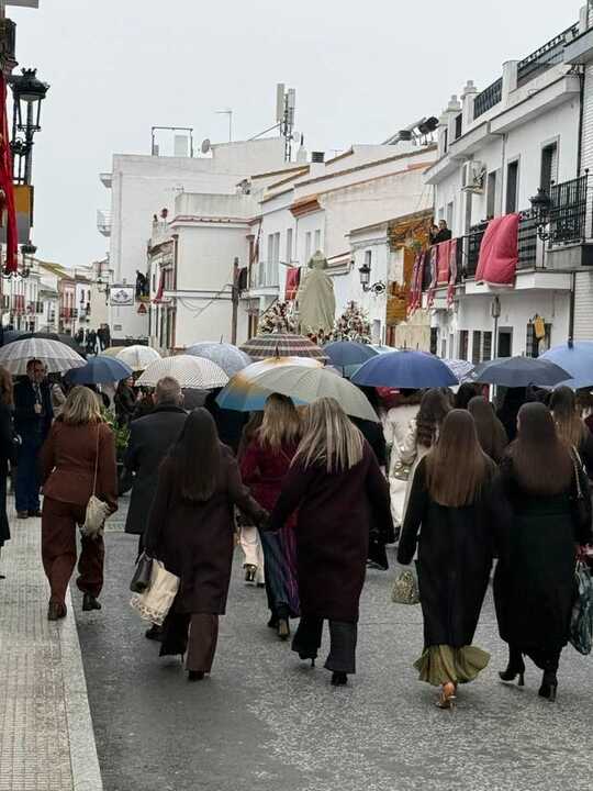 Procesión de San Vicente Mártir en Lucena del Puerto. Fuente: Facebook Ayto. Lucena