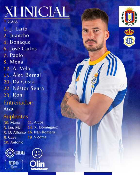 Once inicial del Decano. Fuente: X Recreativo
