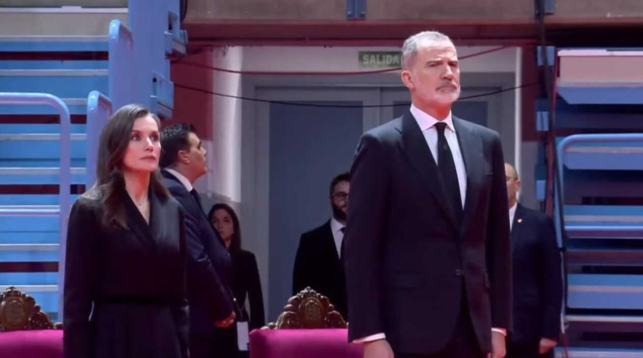 Los Reyes en la misa