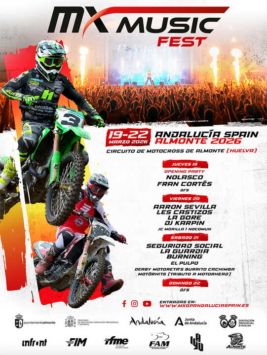 Cartel del MX Music Fest en Almonte