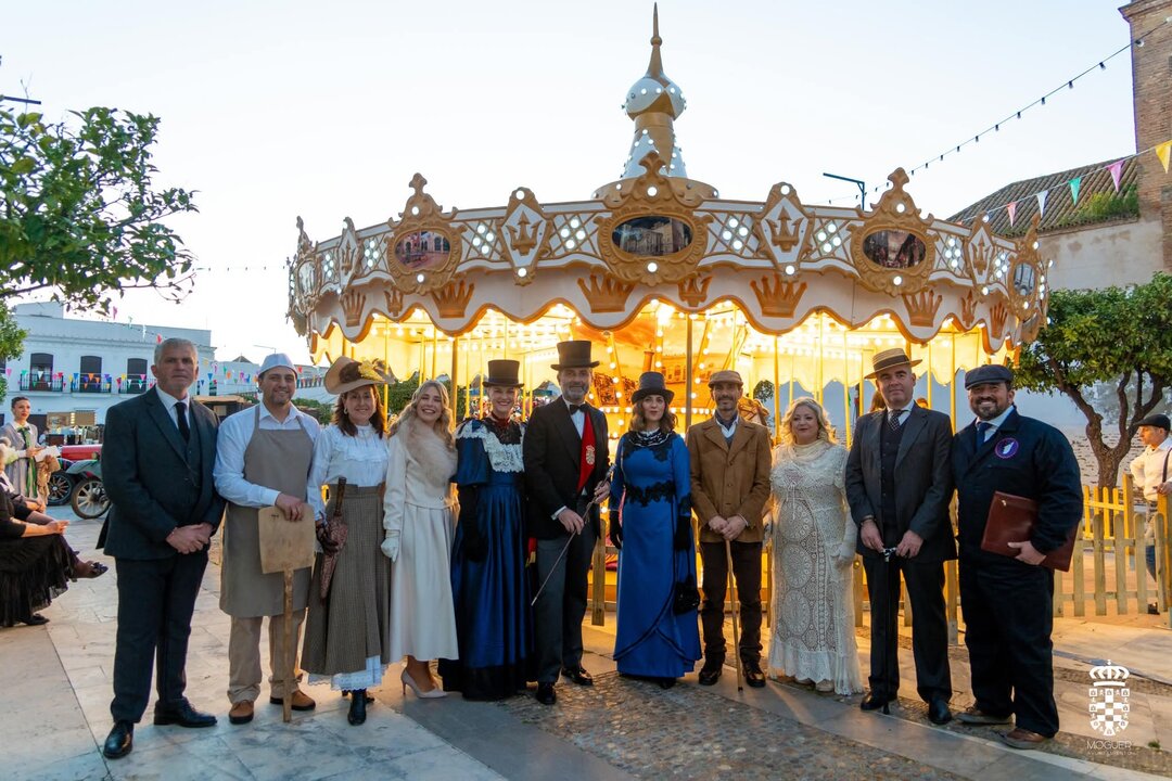 Feria 1900. Fuente: Ayuntamiento de Moguer