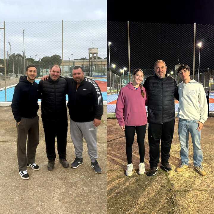 Vecinos beneficiarios de las becas deportivas en Hinojos. Fuente: Facebook Ayto. Hinojos