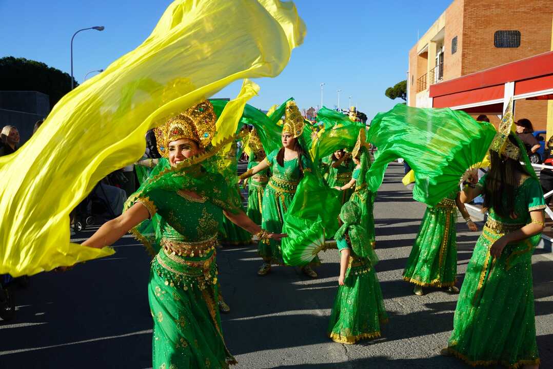Gran Cabalgata final del Carnaval de la Luz 2026. Fuente. Facebook Ayto. Punta Umbría