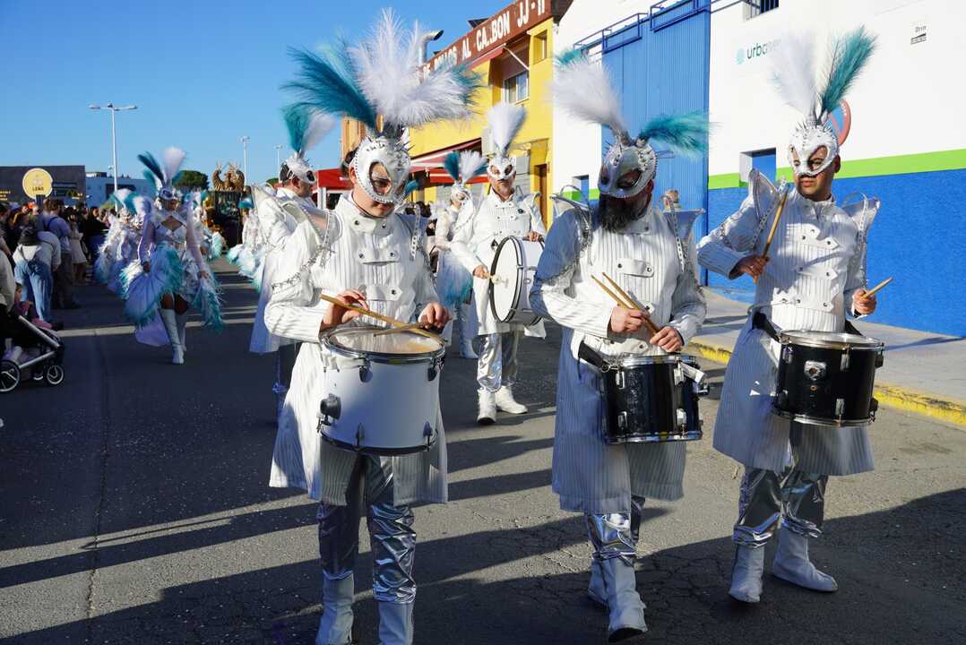 Gran Cabalgata final del Carnaval de la Luz 2026. Fuente. Facebook Ayto. Punta Umbría