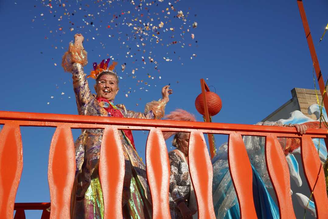 Gran Cabalgata final del Carnaval de la Luz 2026. Fuente. Facebook Ayto. Punta Umbría