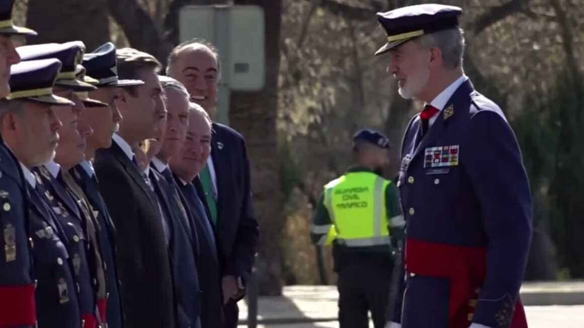 El Rey Felipe VI ya está en Palos de la Frontera