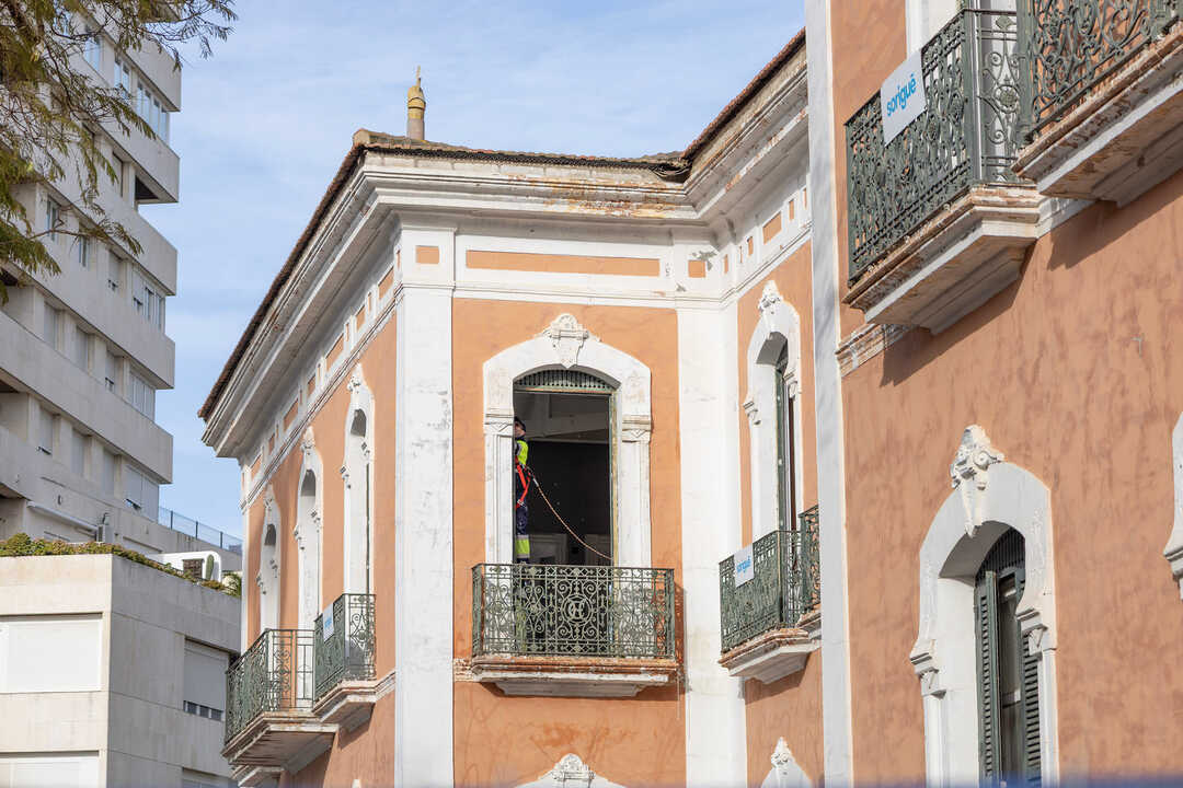 Obras en la Casa Colón. Fuente: Ayto. Huelva