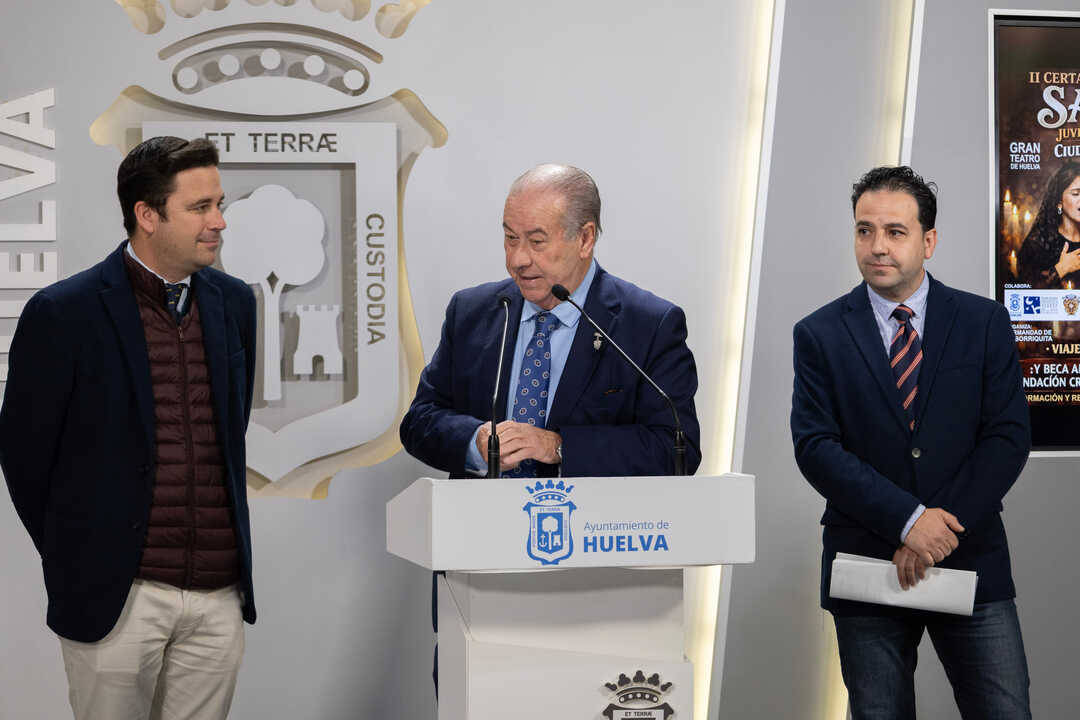 Presentación de II Certamen de Saetas Infantil y Juvenil. Fuente: Ayuntamiento de Huelva