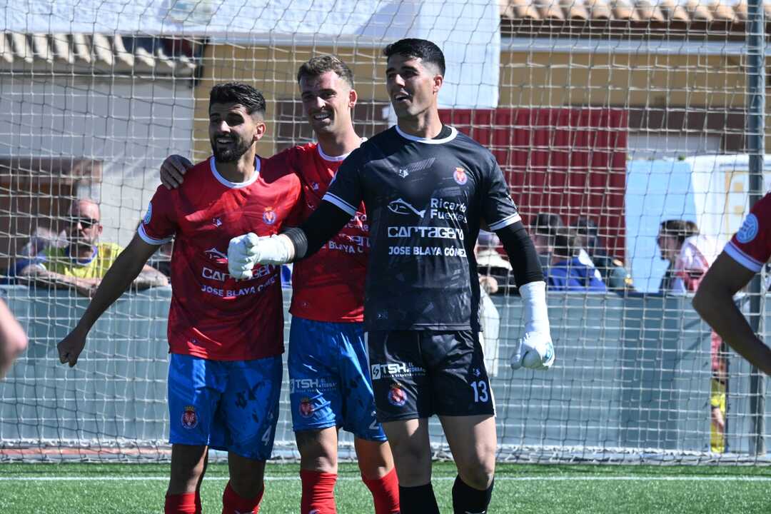 Álex Lázaro, portero de la Deportiva Minera y exportero del Recreativo de Huelva. Fuente: Club Deportiva Minera.