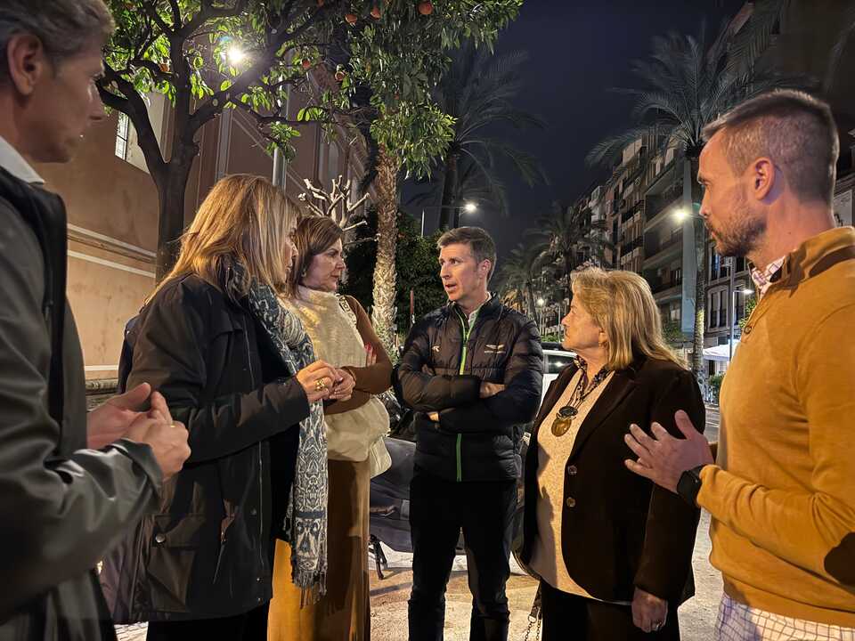 Nueva iluminación de Paseo de la Independencia. Fuente: Ayuntamiento de Huelva