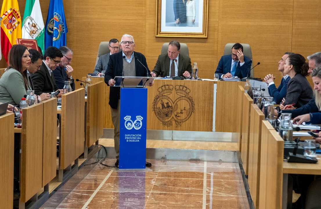 Pleno de la Diputación. Fuente: Diputación de Huelva