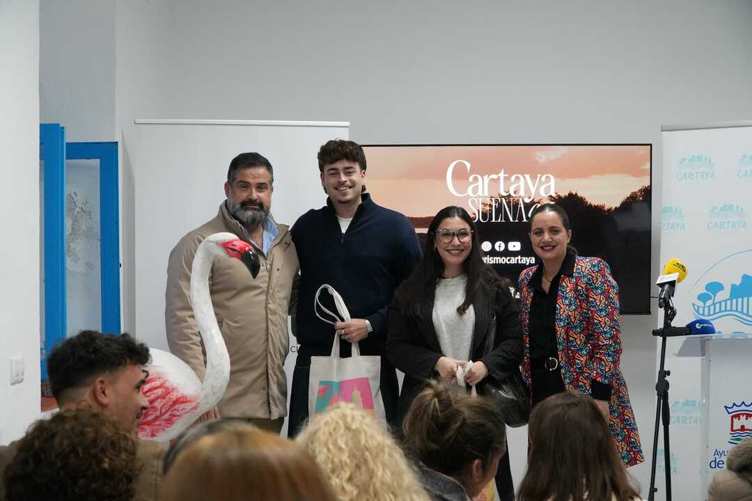 Presentación del vídeo promocional de Cartaya. Fuente: Facebook Ayuntamiento de Cartaya