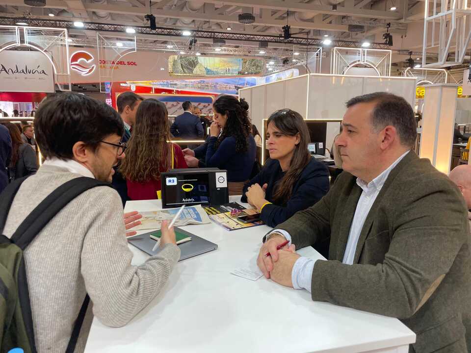 La Agencia Destino Huelva promociona los grandes atractivos de la provincia en la Feria Internacional de Turismo de Berlín. Fuente: Diputación de Huelva.