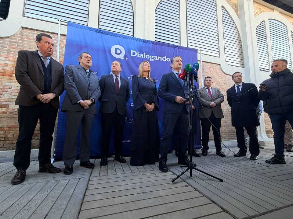 Antonio Sanz en Dialogando Huelva. Fuente: Facebook Dialogando Huelva