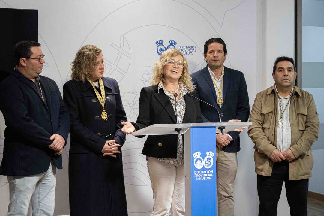 V Vía Crucis Rociero de Hermandades de la provincia de Huelva. Fuente: Diputación de Huelva.