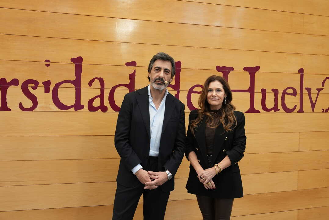 Juan del Val en la Universidad de Huelva. Fuente: Rafael Márquez.
