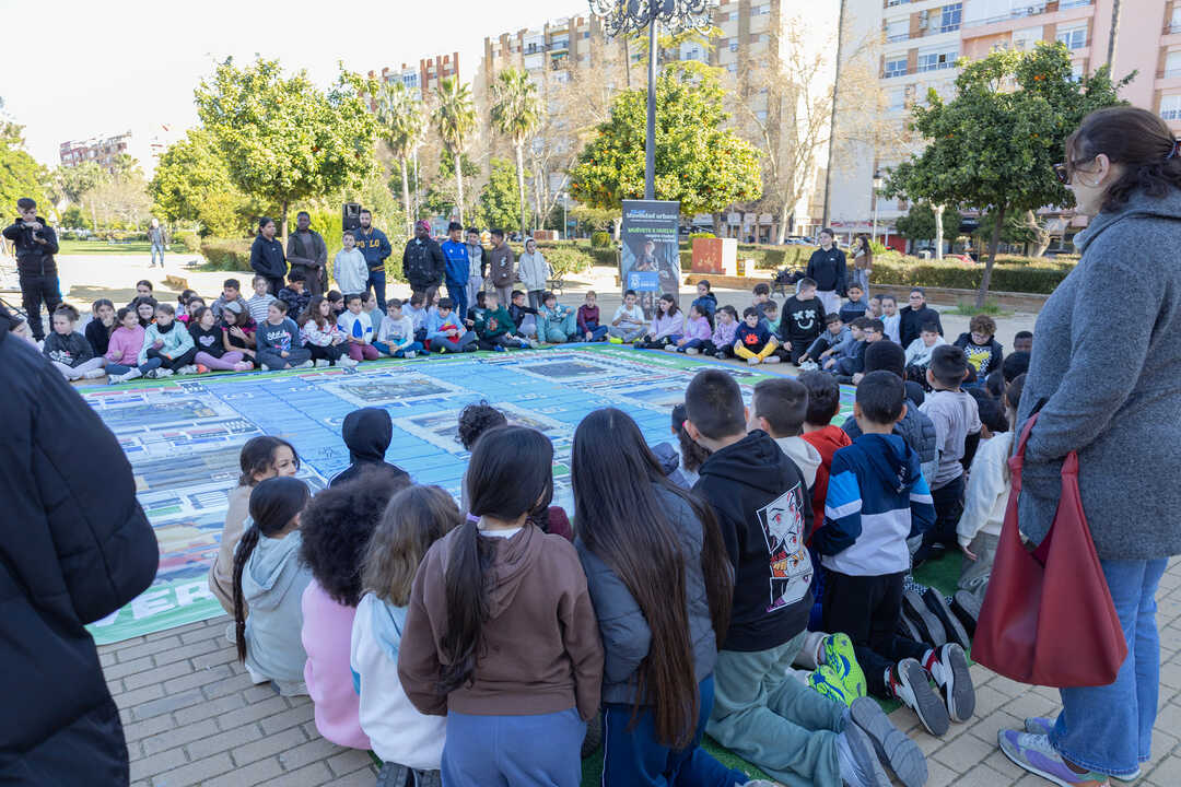 Presentación del juego educativo ‘Muévete x Huelva’. Fuente: Ayuntamiento de Huelva