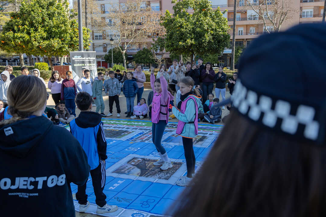 Presentación del juego educativo ‘Muévete x Huelva’. Fuente: Ayuntamiento de Huelva