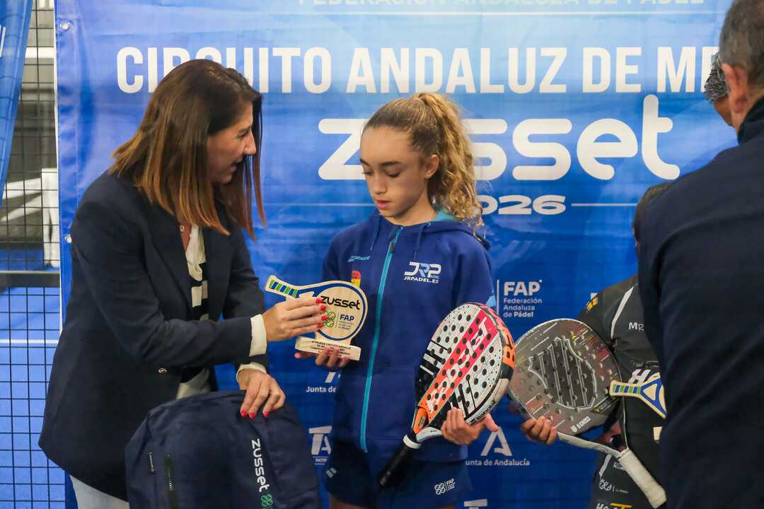 Fuente: Federación Andaluza de Pádel.