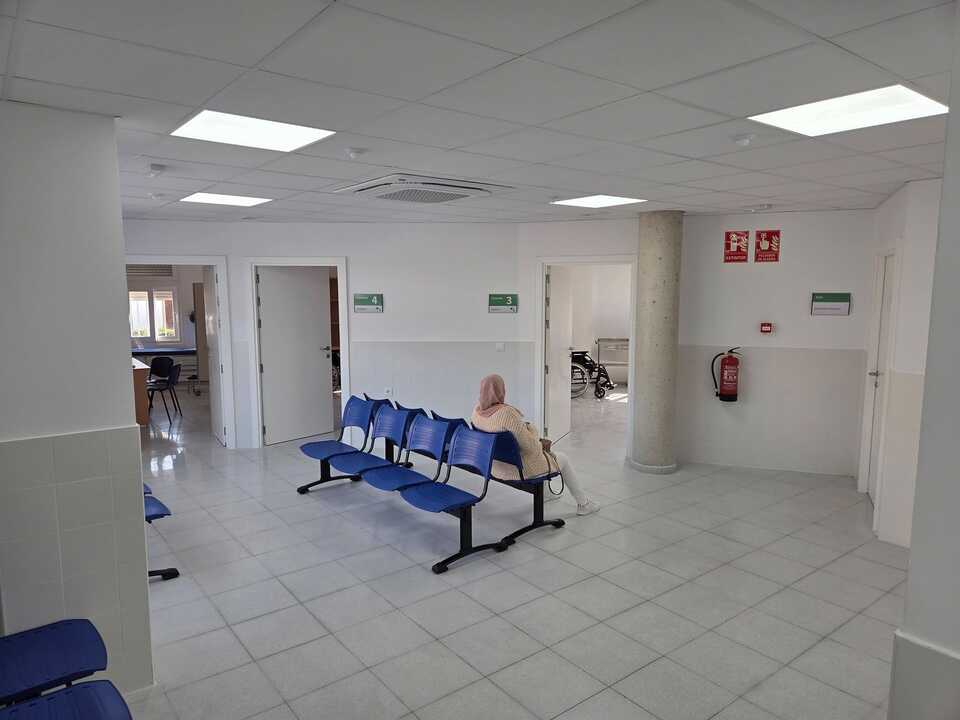 Centro de salud de Ayamonte: Fuente: Facebook Ayuntamiento de Ayamonte