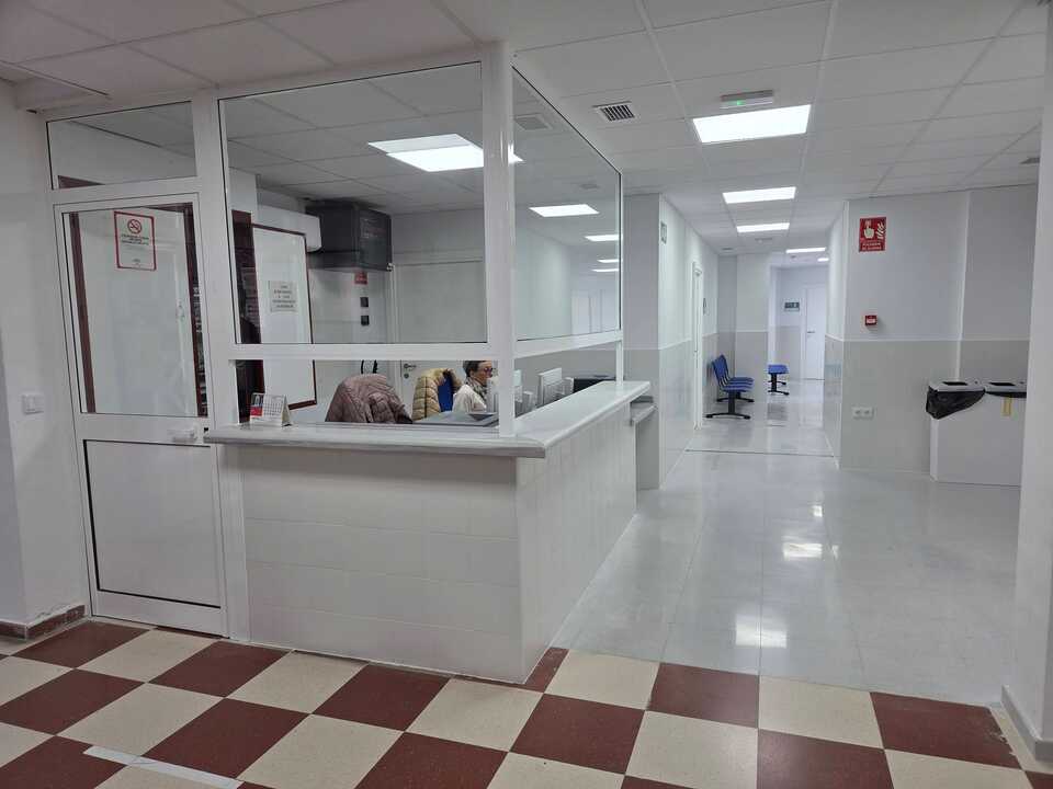 Centro de salud de Ayamonte: Fuente: Facebook Ayuntamiento de Ayamonte