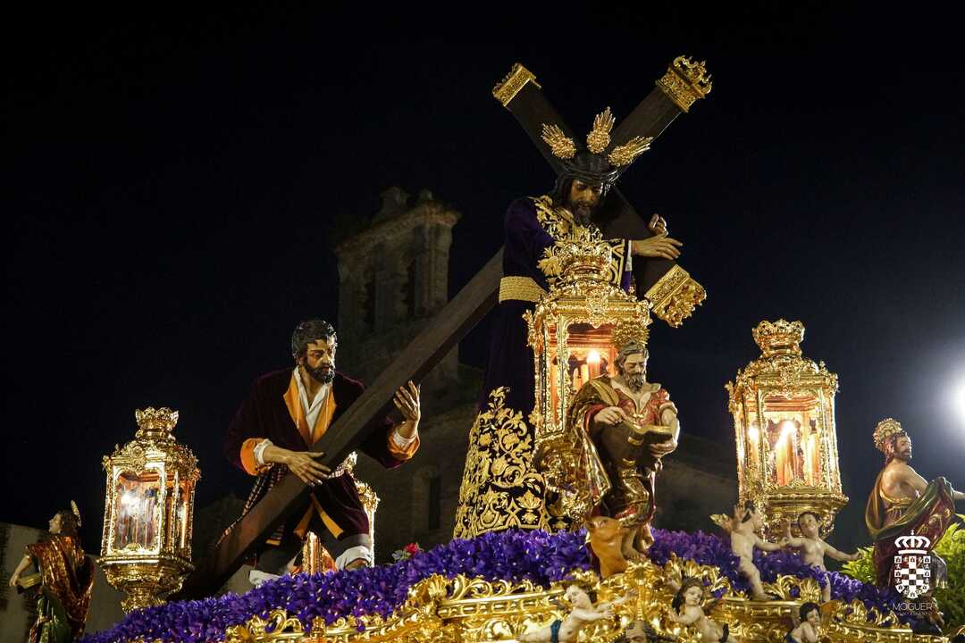 Espectacular imagen del paso de Padre Jesús Nazareno