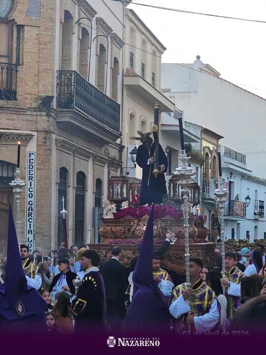 Fuente: Facebook Hermandad Nazareno Gibraleón