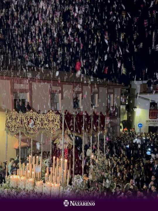 Fuente: Facebook Hermandad Nazareno Gibraleón