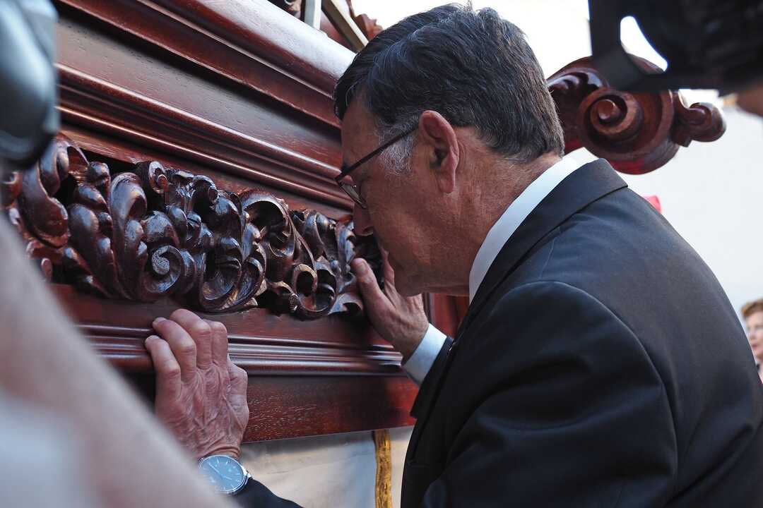 Procesión de Cristo Resucitado. Fuente: Facebook Ayto. Palos