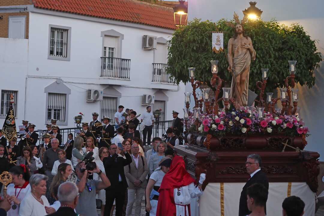 Procesión de Cristo Resucitado. Fuente: Facebook Ayto. Palos