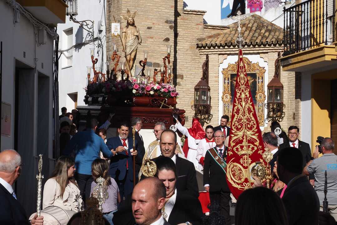 Procesión de Cristo Resucitado. Fuente: Facebook Ayto. Palos