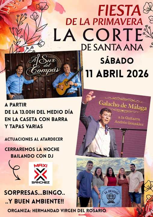 Fiesta de la Primavera de La Corte de Santa Ana.