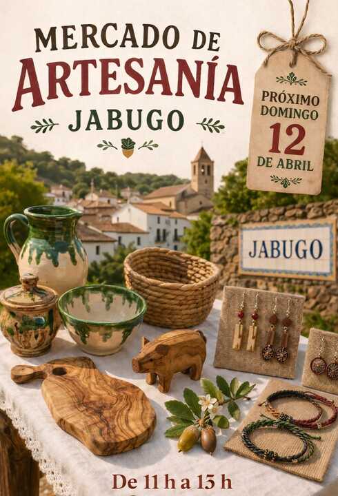mercado de artesanía de jabugo