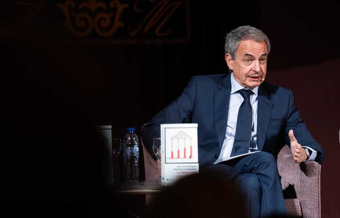 Rodríguez Zapatero en un reciente acto público