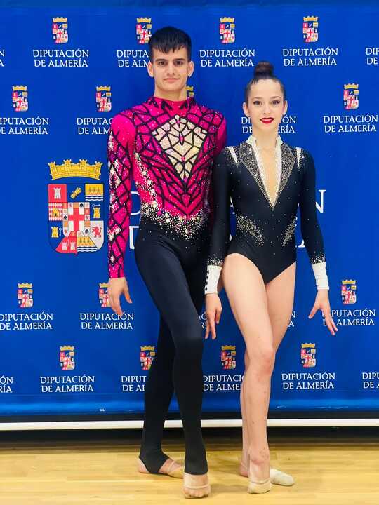 Jesús Casado y Tifany en el Campeonato de Andalucía celebrado en Almería