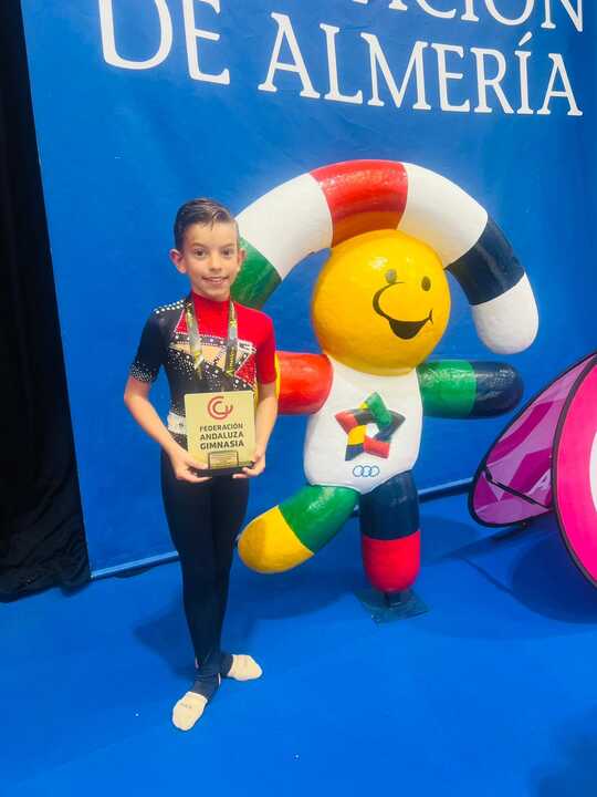 Rafa González en el Campeonato de Andalucía celebrado en Almería