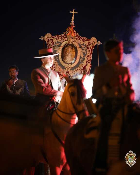 Hermandad Matriz de Almonte. Fuente: Facebook Hdad Matriz de Ntra Sra del Rocío de Almonte